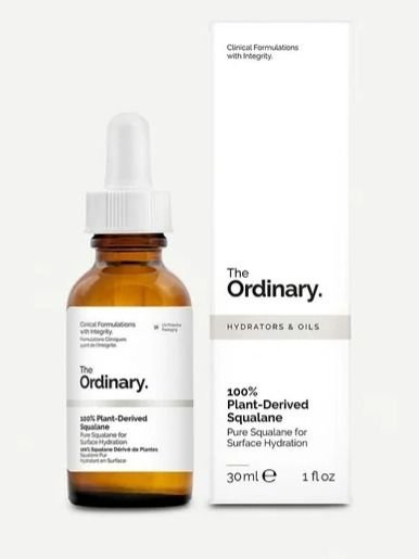 THE ORDINARY Skin Moisturizer, 100% Vegetable Squalane Oil, 30 ml