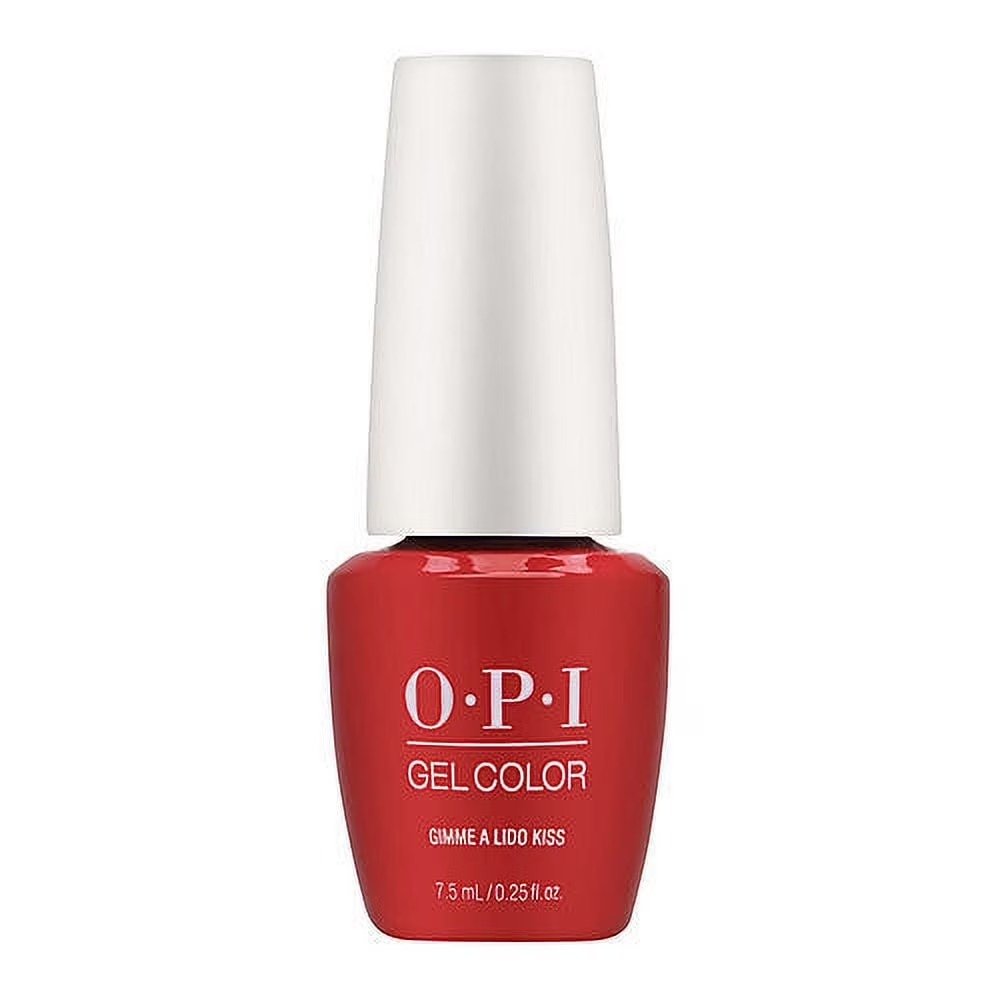 OPI GelColor Gimme A Lido Kiss Gel Polish (V30), 15 ml/0.5 fl oz