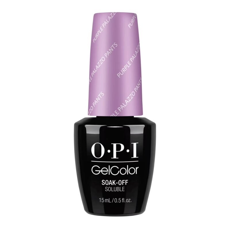 OPI GelColor Gel Nail Polish in Purple Palazzo Pants (V34) 15ml/0.5 fl oz