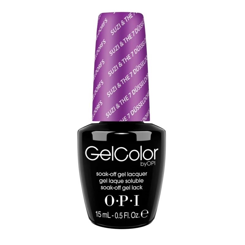 OPI GelColor Gel Nail Polish, Suzi & The 7 Dusseldorfs (G23), 15 ml/0.5 fl oz