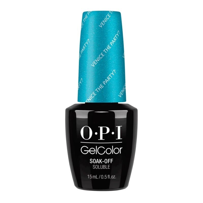 OPI GelColor Gel Nail Polish in Venice The Party (V37), 15 ml/0.5 fl oz.