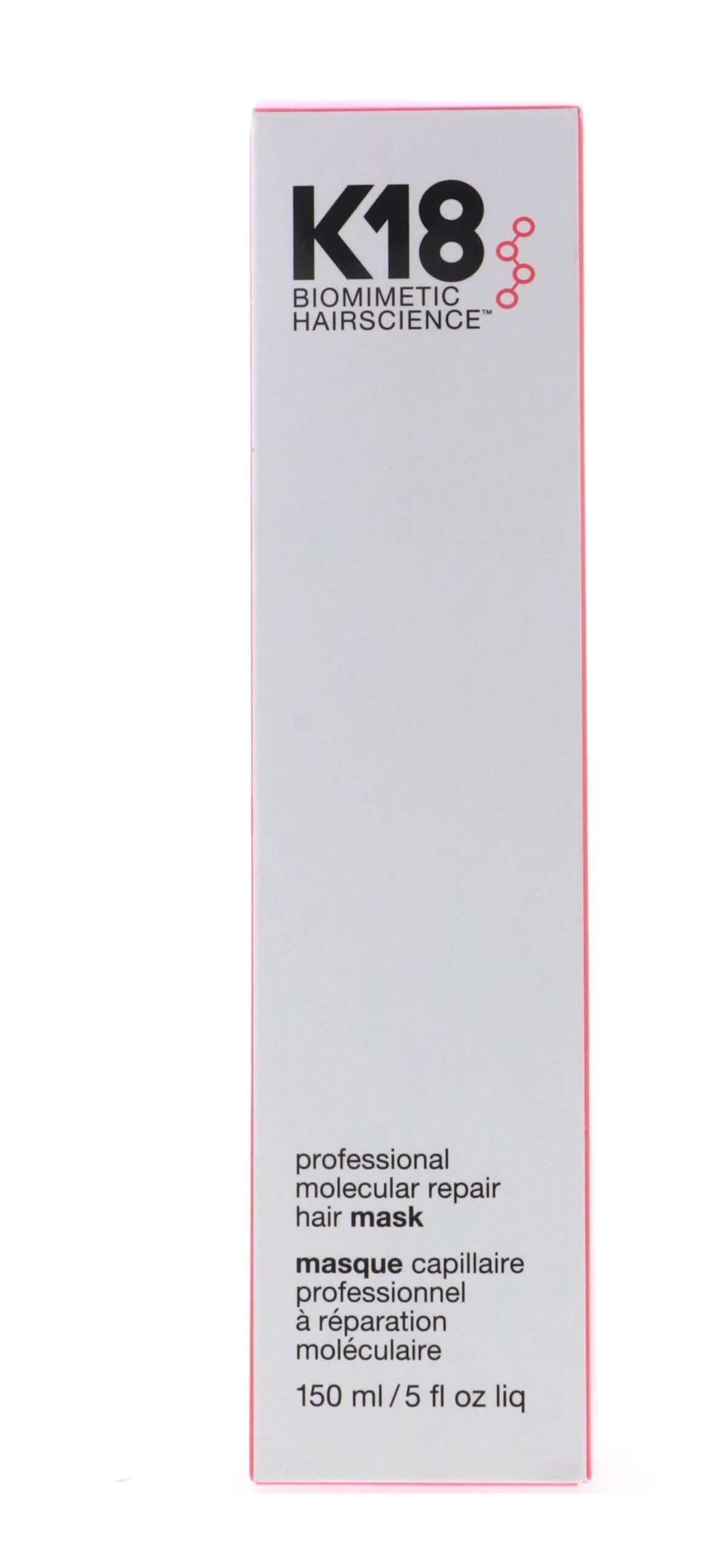 1 pack of professional molecular restorative hair mask K18, 143 g.