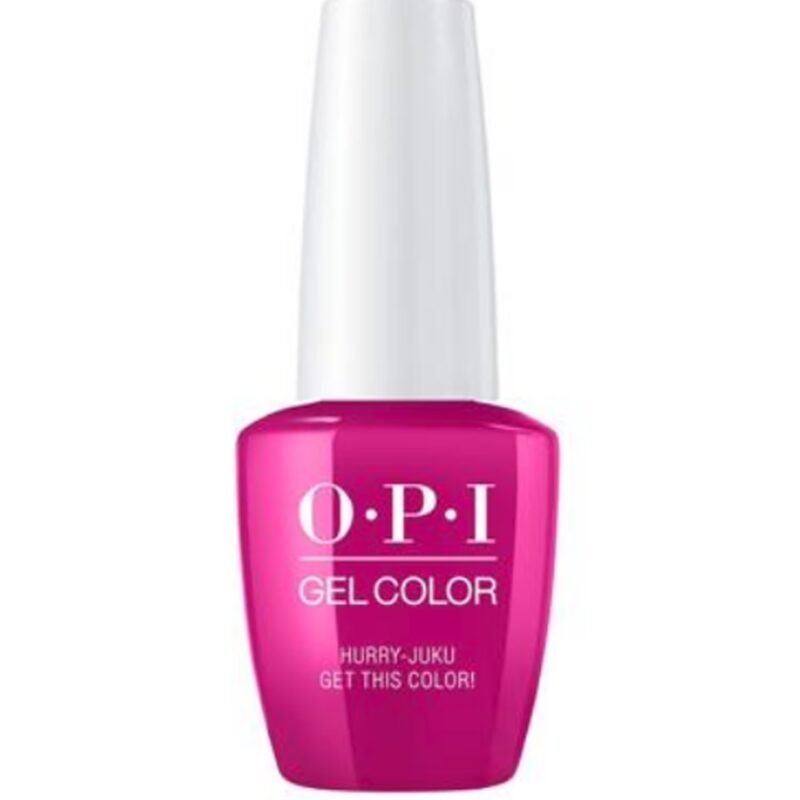 OPI Gel Color Nail Polish, Hurry-Juku Get This Color! (T83), 15 ml/0.5 fl oz