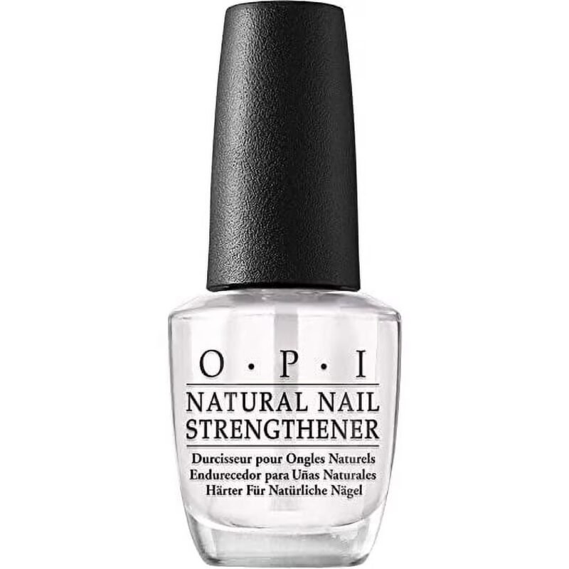 OPI Nail Polish, Natural Strengthening Varnish, Clear, 0.5 fl oz