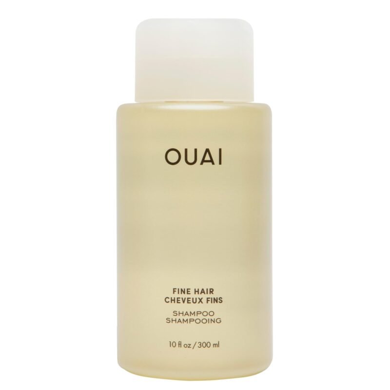 1 pack of OUAI volumizing shampoo for fine, flat hair. Contains biotin, keratin, and chia seed oil.