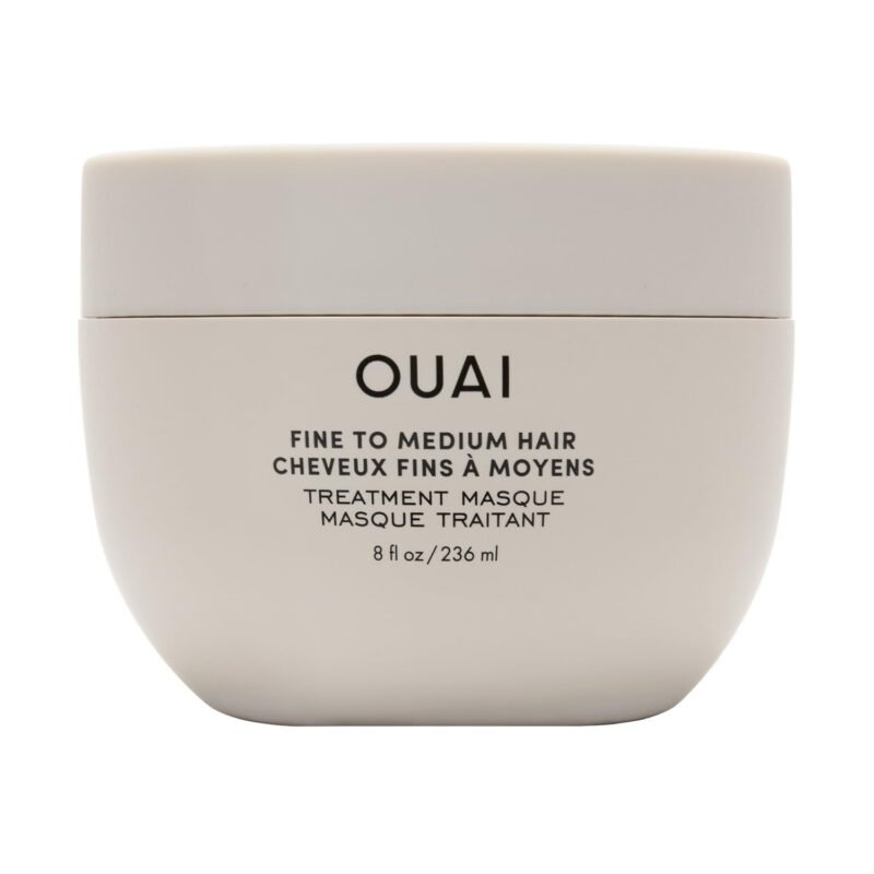 pack of OUAI Moisturizing Mask for Fine to Medium Hair that helps repair hair and add shine with Shea Butter.