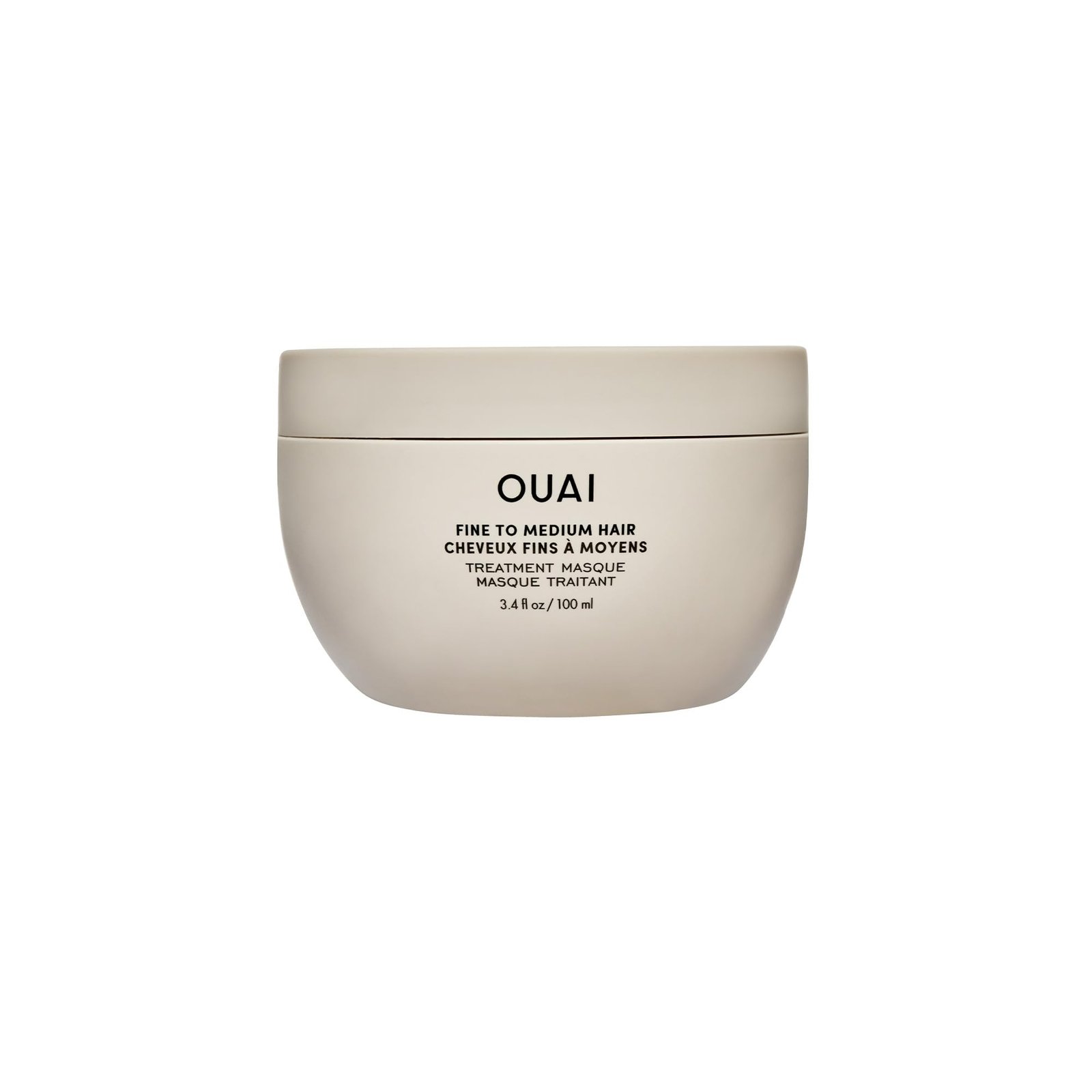 1 pack of OUAI Hair Care Mask for Fine and Medium Hair to restore, moisturize and add shine to hair with shea butter, keratin and panthenol