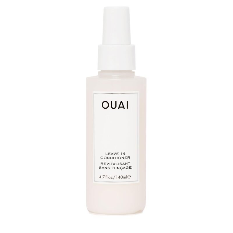 pack of OUAI Heat Protectant Leave-In Conditioner. Prep hair for styling or use as a detangling and frizz-fighting spray.