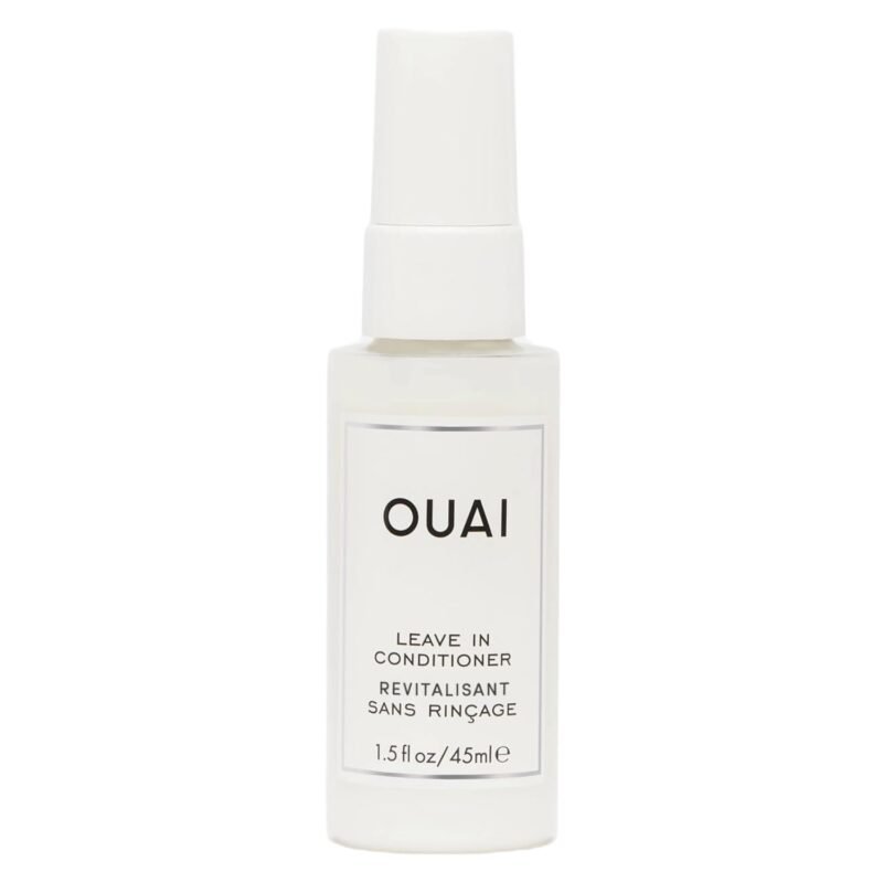 1 pack of OUAI Leave-In Conditioner for heat protection, styling prep, or use as a detangling and frizz-fighting spray.