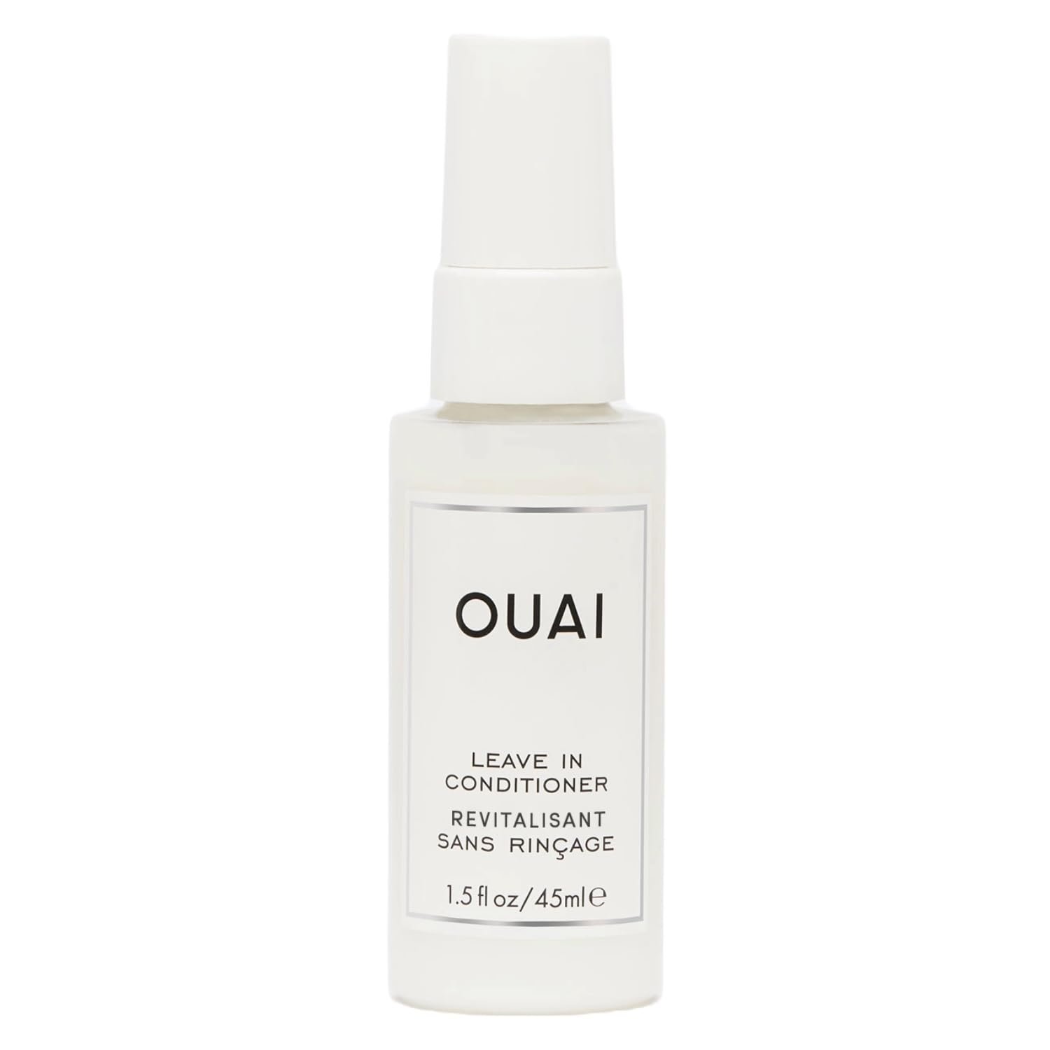 1 pack of OUAI Leave-In Conditioner for heat protection, styling prep, or use as a detangling and frizz-fighting spray.
